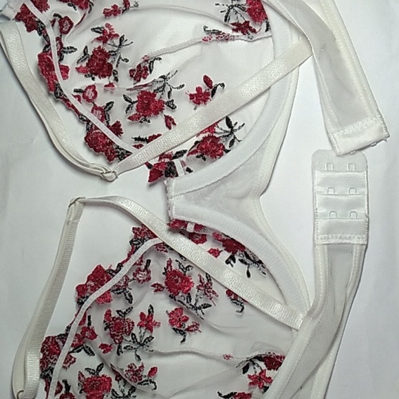 Sexy See Through White Lace Bra compare to Victoria Secret - Picture 6 of 10